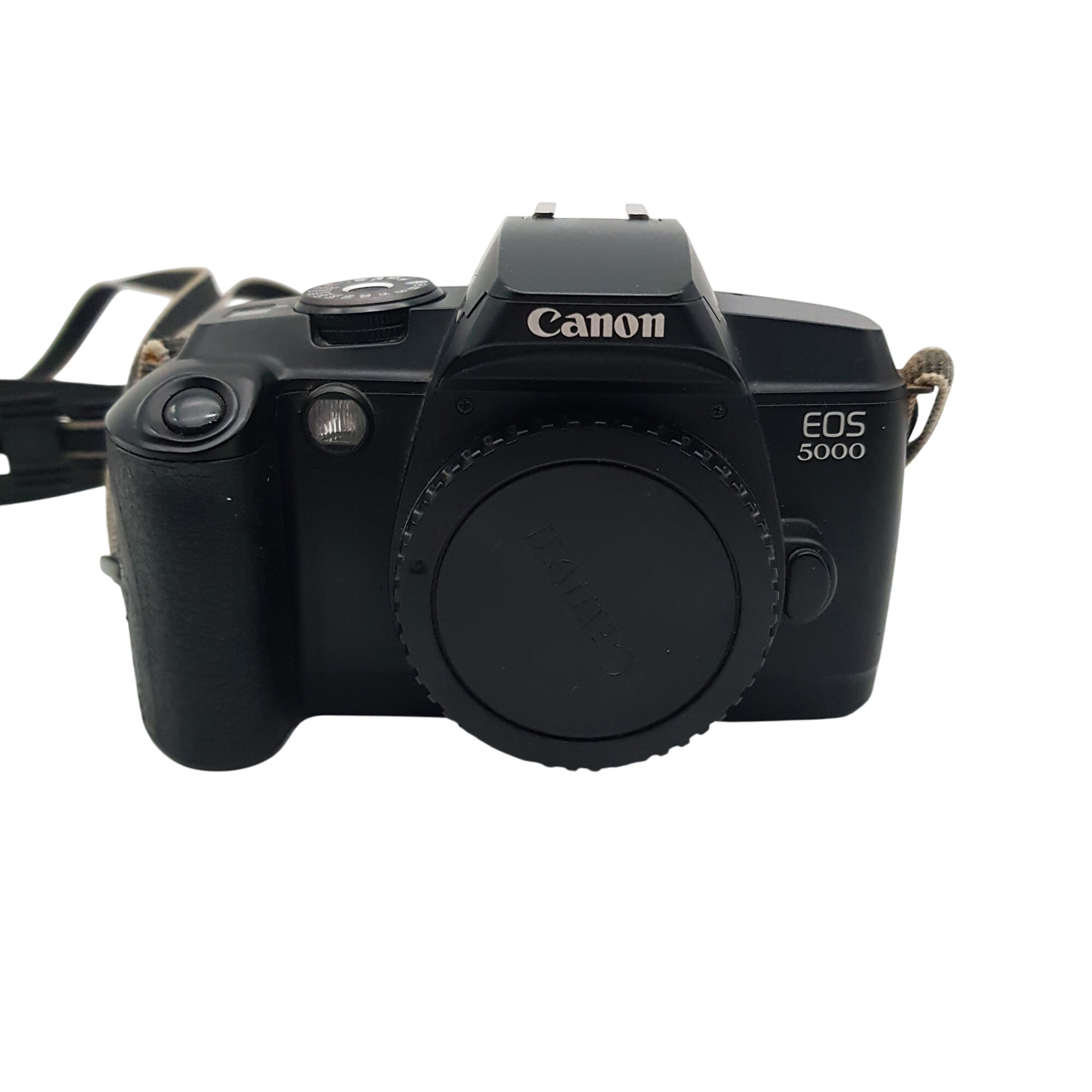 Appareil photo argentique - Canon EOS 5000 - État correct sur Label Emmaüs